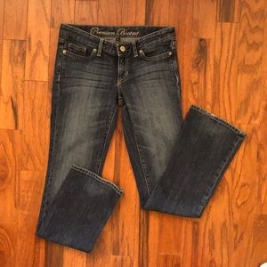 GAP Curvy Low Rise Premium Boot Cut Jeans